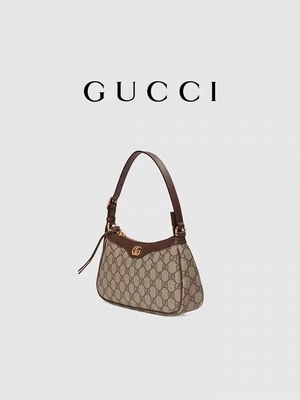 کیف کوچک زیر بغل چرمی GG Super Canvas GUCCI Ophidia