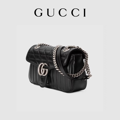 کیف مسنجر مارک GUCCI GG کیف شانه ای مارمونت چرم لحاف کوچک