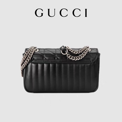 کیف مسنجر مارک GUCCI GG کیف شانه ای مارمونت چرم لحاف کوچک