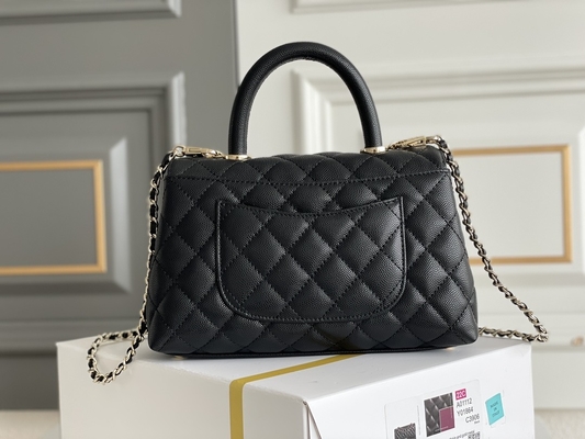 ***کیف دستی زنانه مارک دار خیاطی Hemming از پوست بره کیف ذوزنقه ای شانل