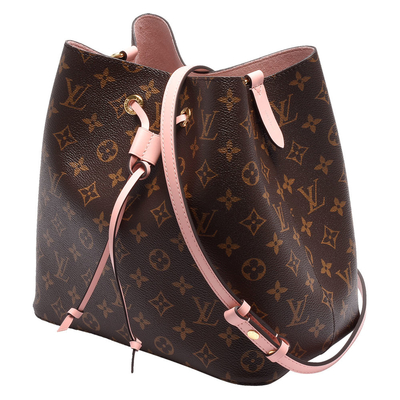 چرم کیف مونوگرام مشکی Louis Vuitton NéOnoé Mm