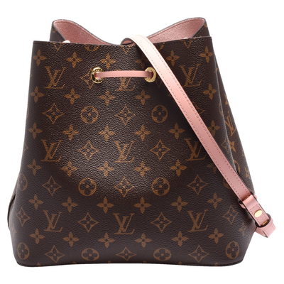 چرم کیف مونوگرام مشکی Louis Vuitton NéOnoé Mm