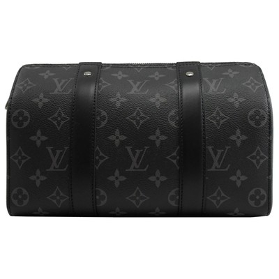 کیف کلاسیک مونوگرام Eclipse LV CITY KEEPALL کیف ژاکارد بوم کراس بادی کیف بوستون