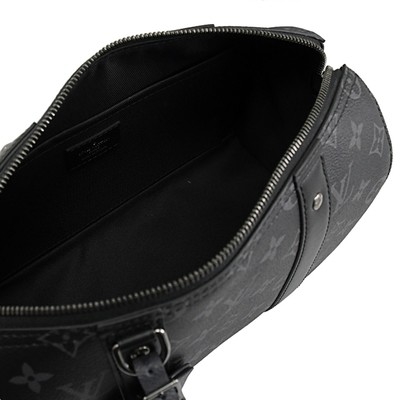 کیف کلاسیک مونوگرام Eclipse LV CITY KEEPALL کیف ژاکارد بوم کراس بادی کیف بوستون