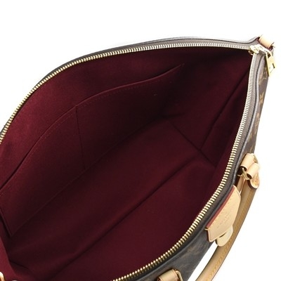 بوم با روکش مونوگرام BoéTie MM Tote Bag M45987 Dark Coffee