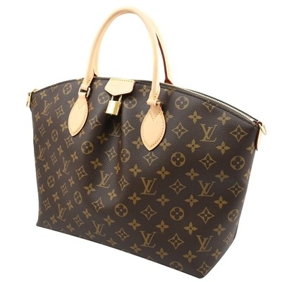بوم با روکش مونوگرام BoéTie MM Tote Bag M45987 Dark Coffee