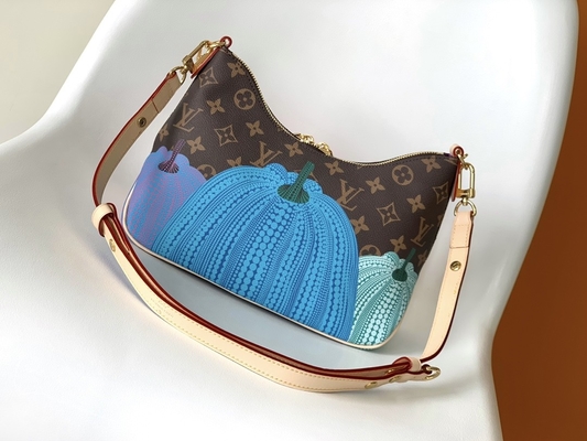 مونوگرام LV Boulogne کیف پوشش داده شده بوم با چاپ کدو تنبل