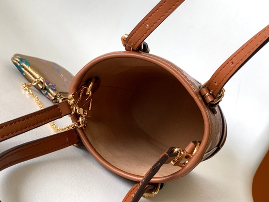 کیف های سطلی Neverfull Louis Vuitton گل فلزی M81724
