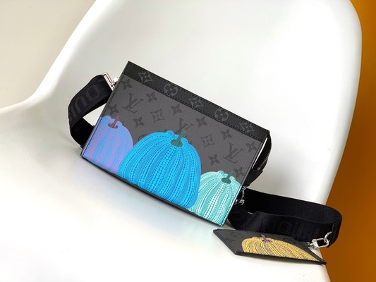 کیف LV X YK Mini Designer کیف پول لویی ویتون پوچت Voyage Pumpkin Print Gaston Wearable Wallet