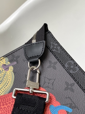 کیف LV X YK Mini Designer کیف پول لویی ویتون پوچت Voyage Pumpkin Print Gaston Wearable Wallet