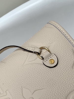 کیف دستی بژ بوم Neverfull MM با مارک قبلی مورد علاقه