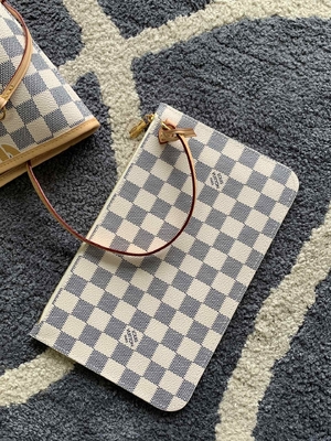 تاهیتی لیمیتد سفارشی کیف های مارک شطرنجی Louis Vuitton Neverfull MM