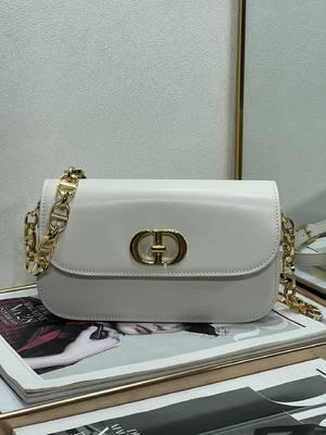 زنانه Dior Micro Montaigne 30 کیف چرم سفید سفارشی