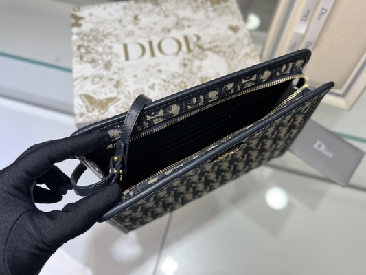کیف 2 در 1 مینی دیور 30 ​​مونتن ژاکارد مورب آبی