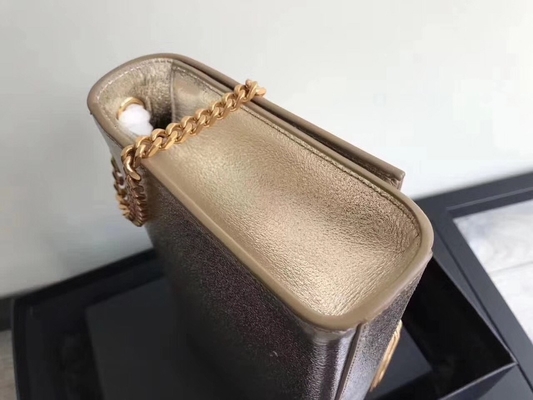 بند قابل تنظیم پلی استر Saint Laurent کیف Woc YSL با بسته شدن زیپ نقره ای