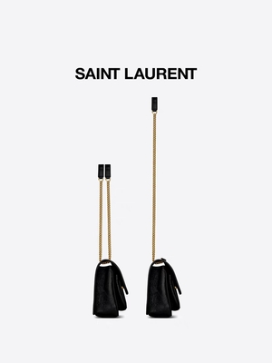 دسته چرمی کیف مسنجر با برند YSL WOC DND1N 1000 NIKI
