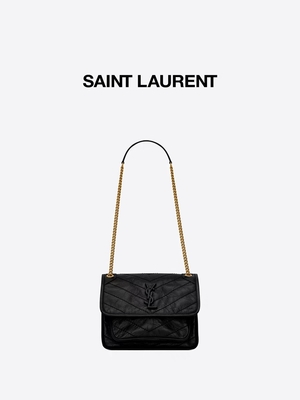 دسته چرمی کیف مسنجر با برند YSL WOC DND1N 1000 NIKI