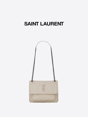 دسته چرمی کیف مسنجر با برند YSL WOC DND1N 1000 NIKI