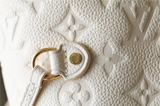 کیف دستی زنانه با مارک مهمانی Neverfull MM Monogram Empreinte با گل خیاطی