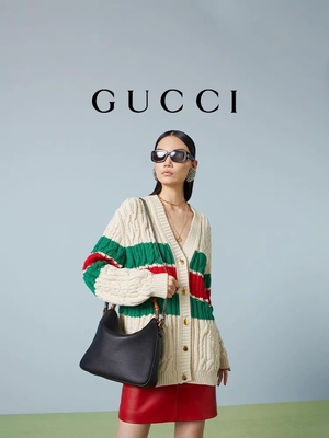 دسته بامبو Gucci Princess Diana Handbag Double G Hardware OEM
