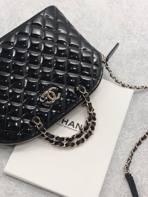 کیف خرید کوچک Chanel از پوست گوساله با سبک رترو لیدی