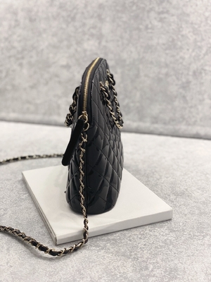 کیف خرید کوچک Chanel از پوست گوساله با سبک رترو لیدی