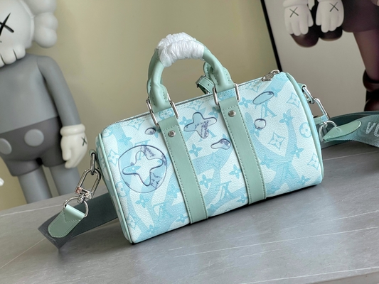 کیف مسافرتی مدل Business LV Designer Keepall BandoulièRe 50 Blue