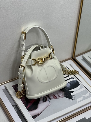 کیف C'est Dior نقش برجسته زین طلایی سی دی کریستین دیور اسپرت کیف چرم گوساله